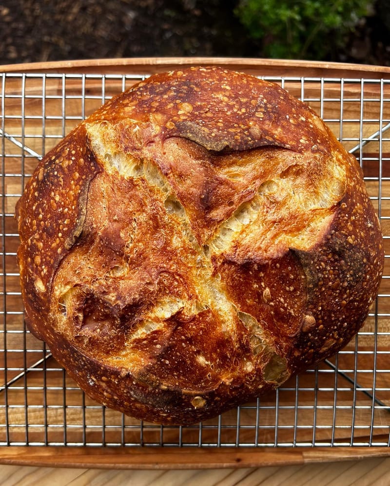 The hardest part about making bread is waiting for it to cool… #bread