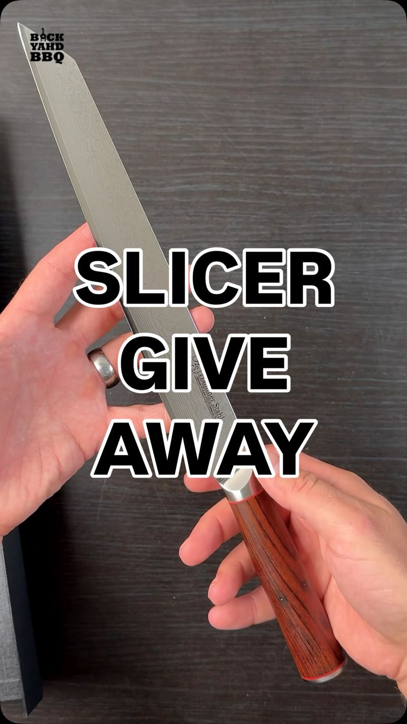 Slicer Giveaway We teamed up with Hammer Stahl (@hammerstahl) to give away their 10” Slicer Damascus Series slicer to one…