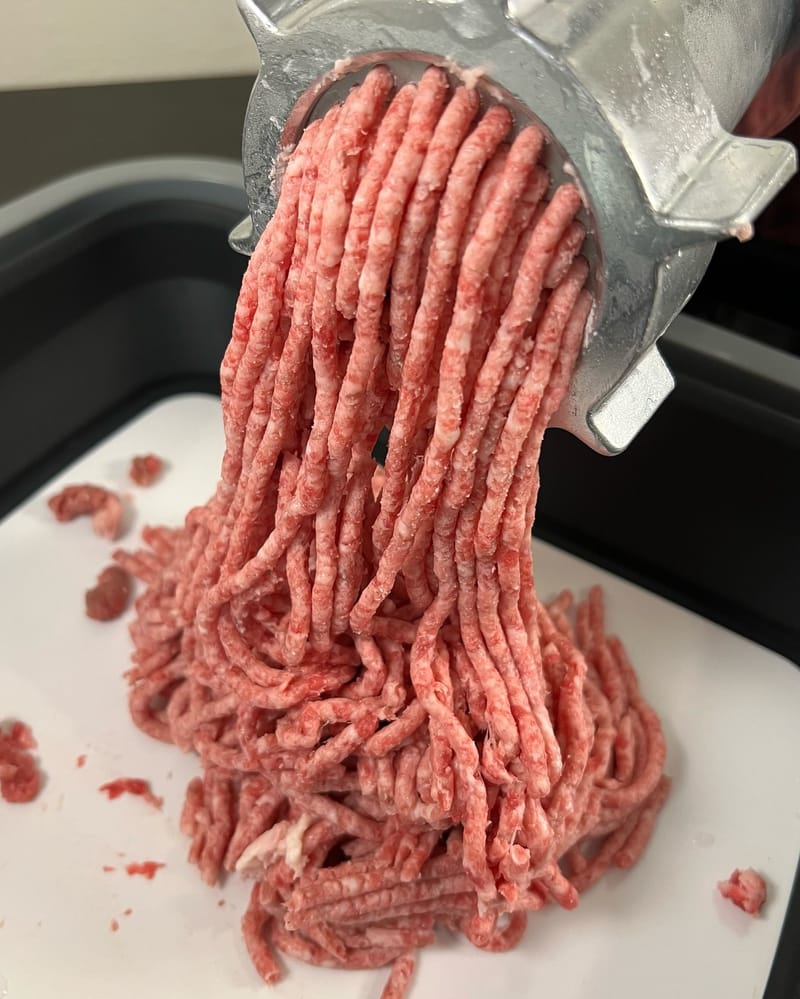 American Wagyu Brisket Trim Burger