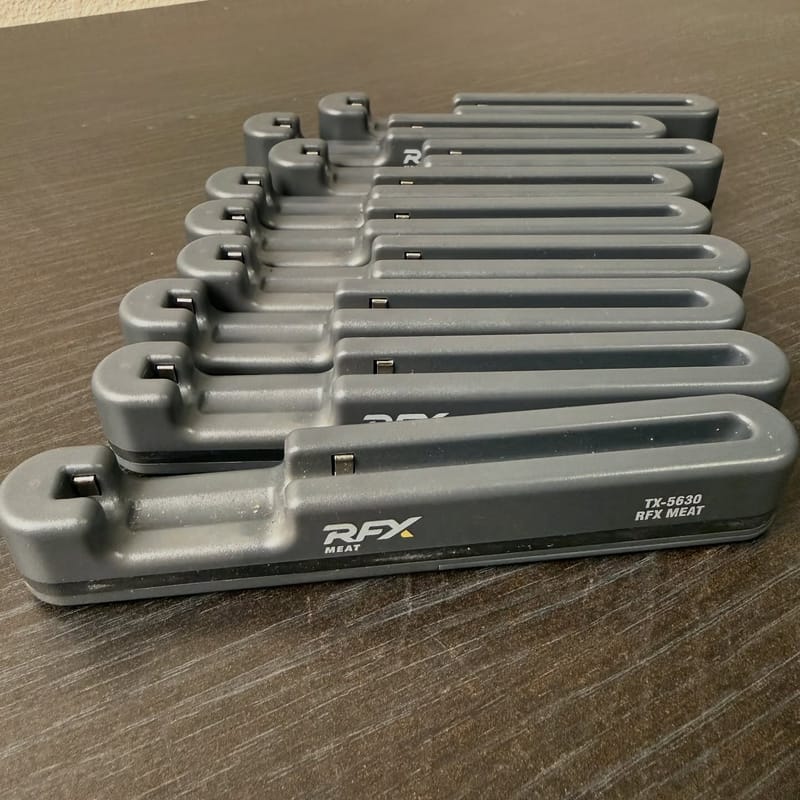 Running all nine of my RFX probes through some tests today to see how long the batteries last and if they all stay…