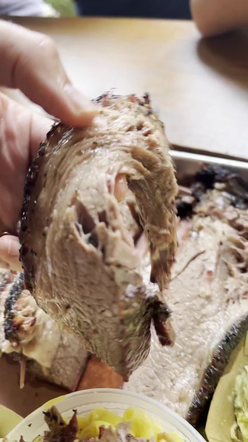 Pinkertons’s Brisket Method #sanantonio #texas #bbq #texasbbq #smokedmeat #brisket #beef #didyouknow #learnontiktok #bbqtips…