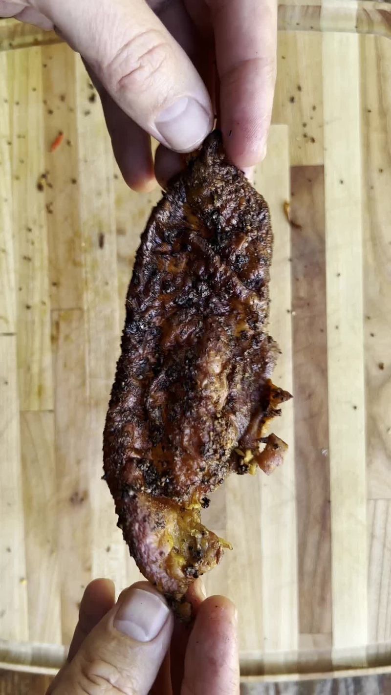 Throw your chicken skin back on the grill to make delicious crispy chicken skin chips #bbq #chicken #bbqtips #cooking #howto…