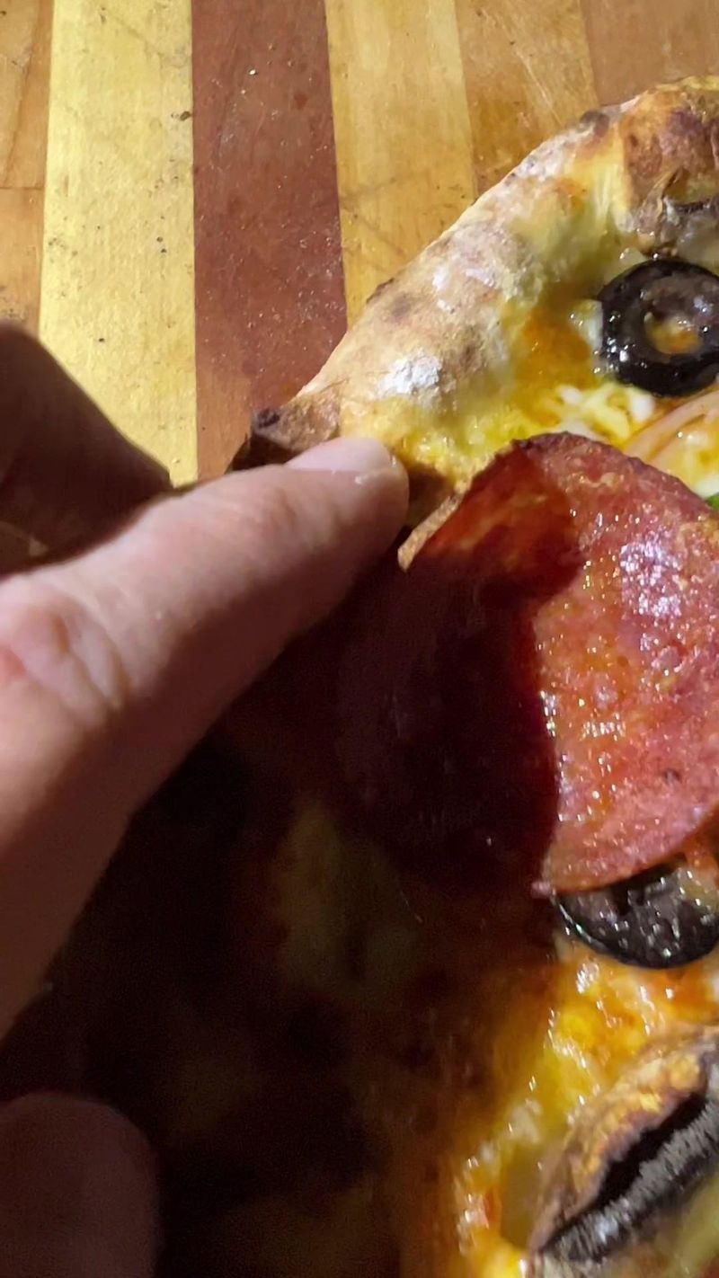That pizza crust crunch never gets old. Another pizza night with the family and @Stoke Pizza Ovens. Still working on…