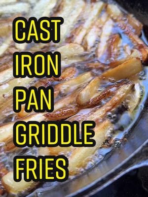 Fries in cast iron pan on the griddle. Save this sound and use as white noise. Lately, when I’ve been cooking burgers on my…