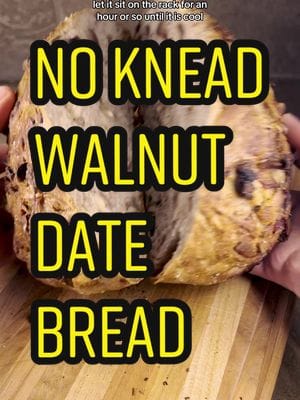 Today I’m making a no-knead walnut date loaf. This is based on Jim Lahey’s Walnut Raisin loaf from his My bread book. It…