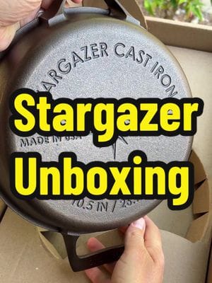 Stargazer Cast Iron pans are casted from US-sourced recycled iron in Wisconsin, machined in Ohio and then hand finished and…