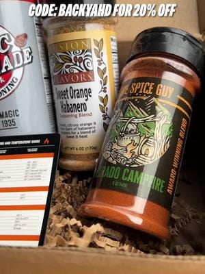 Code BACKYAHD for 20% off. The @GrillMastersClub is a BBQ subscription where they send you a new box of rubs, sauces, and…
