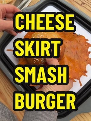 Cheese Skirt Smash Burgers #burgers #smashburgers #cheeseburger #griddle Burger: @PorterRoadButcher