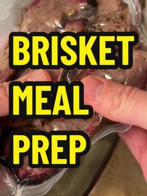 When I’m smoking a brisket for my family I know that we’re not going to eat everything in one sitting, so I plan ahead and…