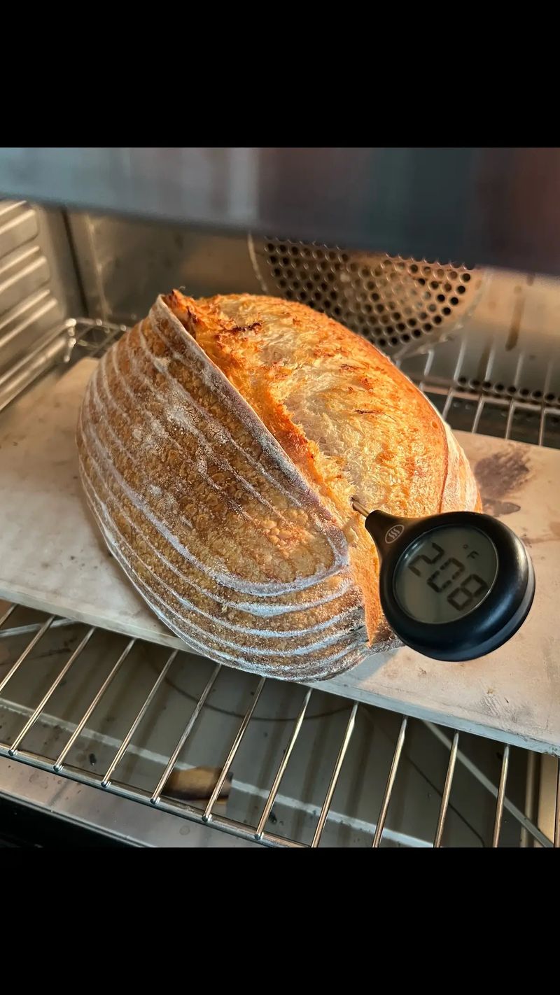 Second loaf on the Anova Precision Oven. Still dialing things in… #bread #baking #sourdough
