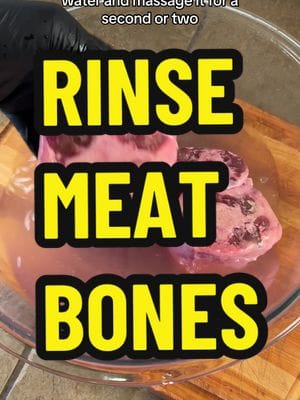I dont usually rinse my meat. The only time I do is when the cut has bones in it, like ox tail or korean style short ribs.…