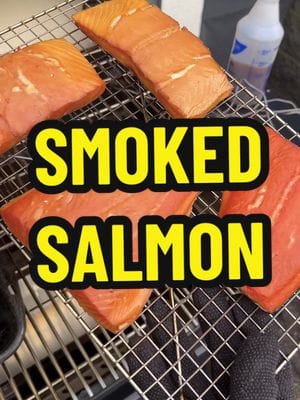 Today we’re smoking salmon on the new @GrillwithWeber Searwood pellet smoker. Recipe: https://bkyhd.com/ss @AlaskaGoldBrand…