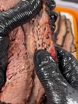 Brisket pull test #bbq #brisket