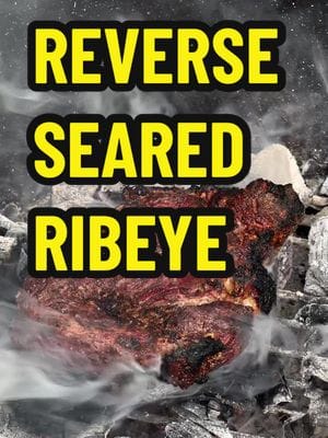 Today we’re reverse searing a ribeye on the Weber kettle. This is my sick kid’s favorite meal, hoping this helps him mend up…
