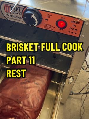 Brisket Full Cook - Part 11 - Rest Now that the briskets are at least 195-203+ degrees and probe tender, we’re going to move…