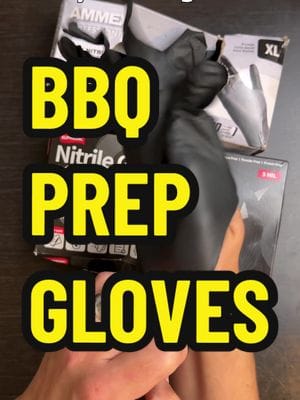I use nitrile gloves when working with raw meat to keep my cut gloves and my hands clean - and to keep my germs off the…