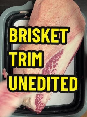 Today I’m sharing a full length brisket trim video at normal speed with minimal edits. I’m going to walk you through what…