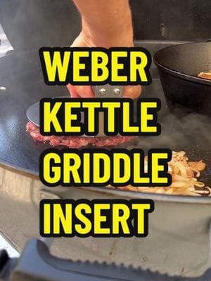 Weber just released their 22” kettle griddle insert. It’s the same rust resistant carbon steel material that they use on the…