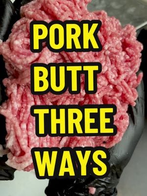 Pork Butt 3 Ways Today I’m going to turn this $20 10lb pork butt into 20 pulled pork sandwiches, 50 dumplings and two pounds…