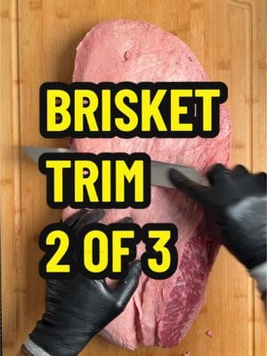 Let’s trim another 17lb prime brisket. I start by having a look at what we’re dealing with. I notice there’s a lot of hard…