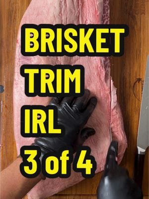 Brisket Trim IRL 3 of 4. This is brisket trim 3 out of 4 from a recent catering event for about 70 people. We’re starting…