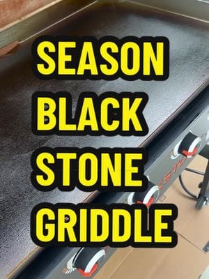 Season Blackstone Griddle. Let’s season this new Blackstone Griddle. Start by cleaning with soap and water. Set all burners…