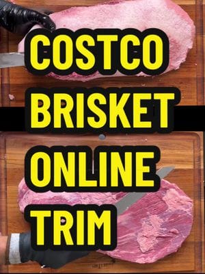 Costco Brisket Online Trim Let’s trim those 4 briskets I got from Costco Business delivery. The first two looked like…