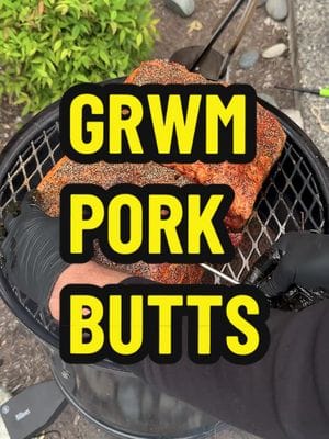 Get ready with me as we prepare these pork butts for a smoke bath. #bbq #porkbutts #pulledpork