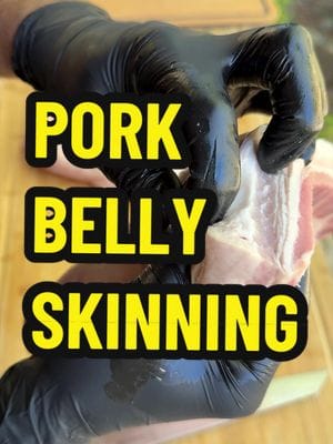 Let’s learn how to remove pork belly skin. Costco now only carries skin-on pork belly and I confirmed with their butcher…