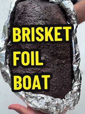 Brisket Foil Boat. Chuds popularized this brisket foil boat method and I’ve latched onto it because I like how the flats…