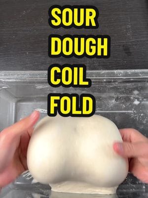 Sourdough Coil Fold. After mixing. I do two stretch and folds a half hour apart and then two coil folds 45 minutes apart.…