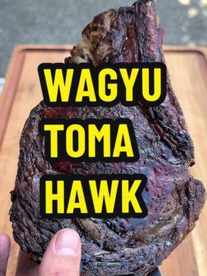 How to grill a $200 Wagyu Tomahawk Ribeye steak from @Meat N' Bone Generously salt and leave in the fridge overnight. This…
