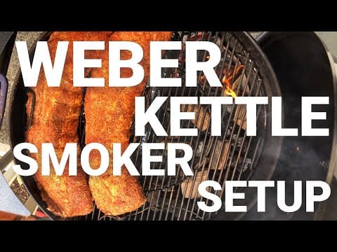 Weber Kettle Low and Slow Smoker Setup This is how I do Low and Slow smoking on my @webergrills 22” kettle. I get steady…