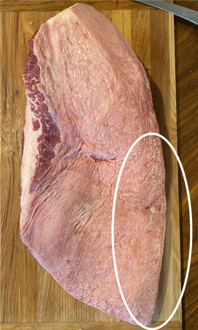 Hump long edge before