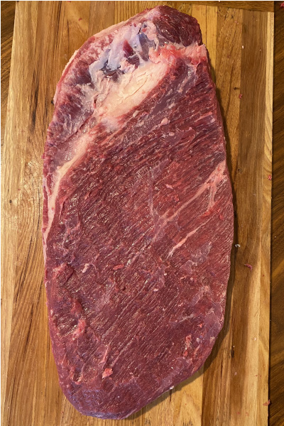 Meat side after trim