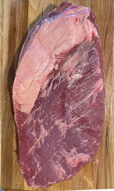 Meat side before trim