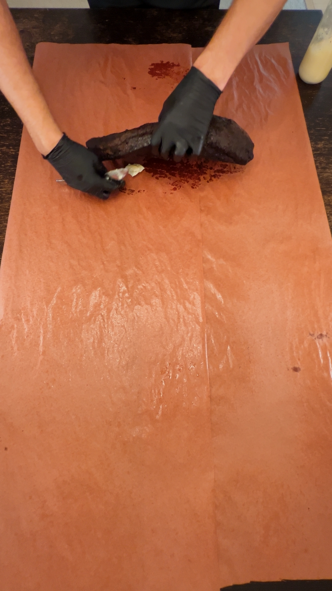 Adding tallow under the flat