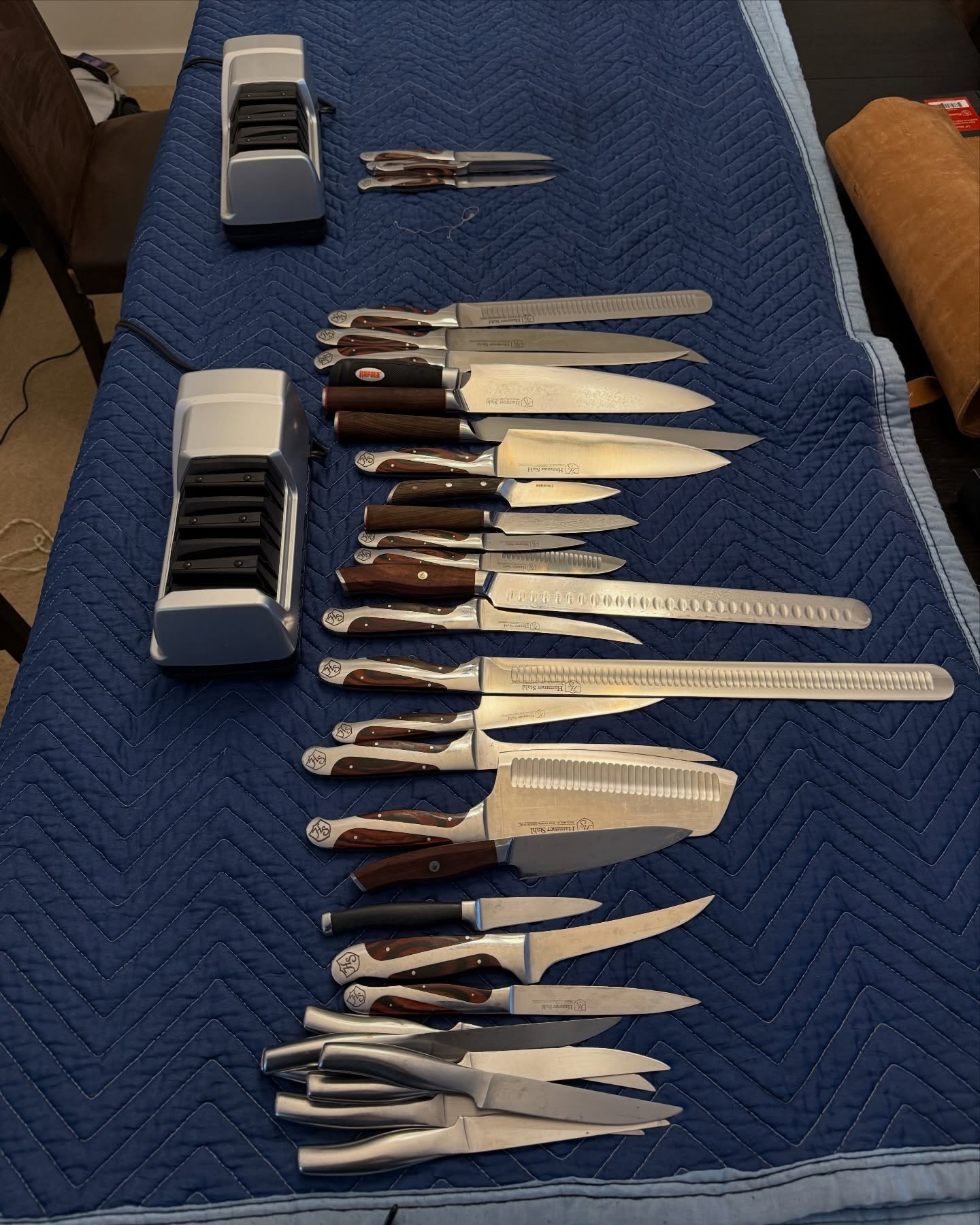 Time to sharpen all my knives.