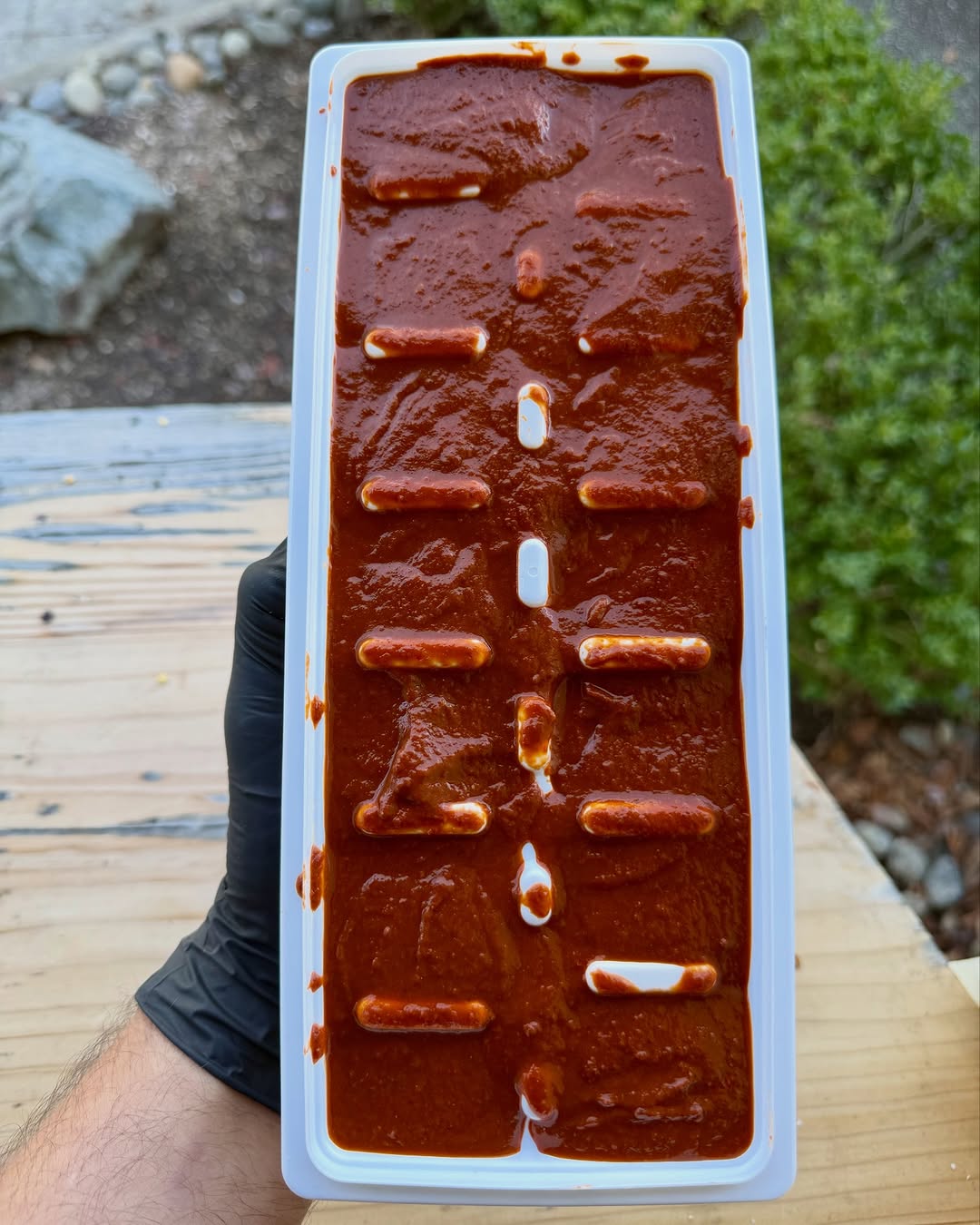 Whenever I make an adobo I always make extra and freeze in ice cube trays so I can easily pop one in a future marinade or rice.