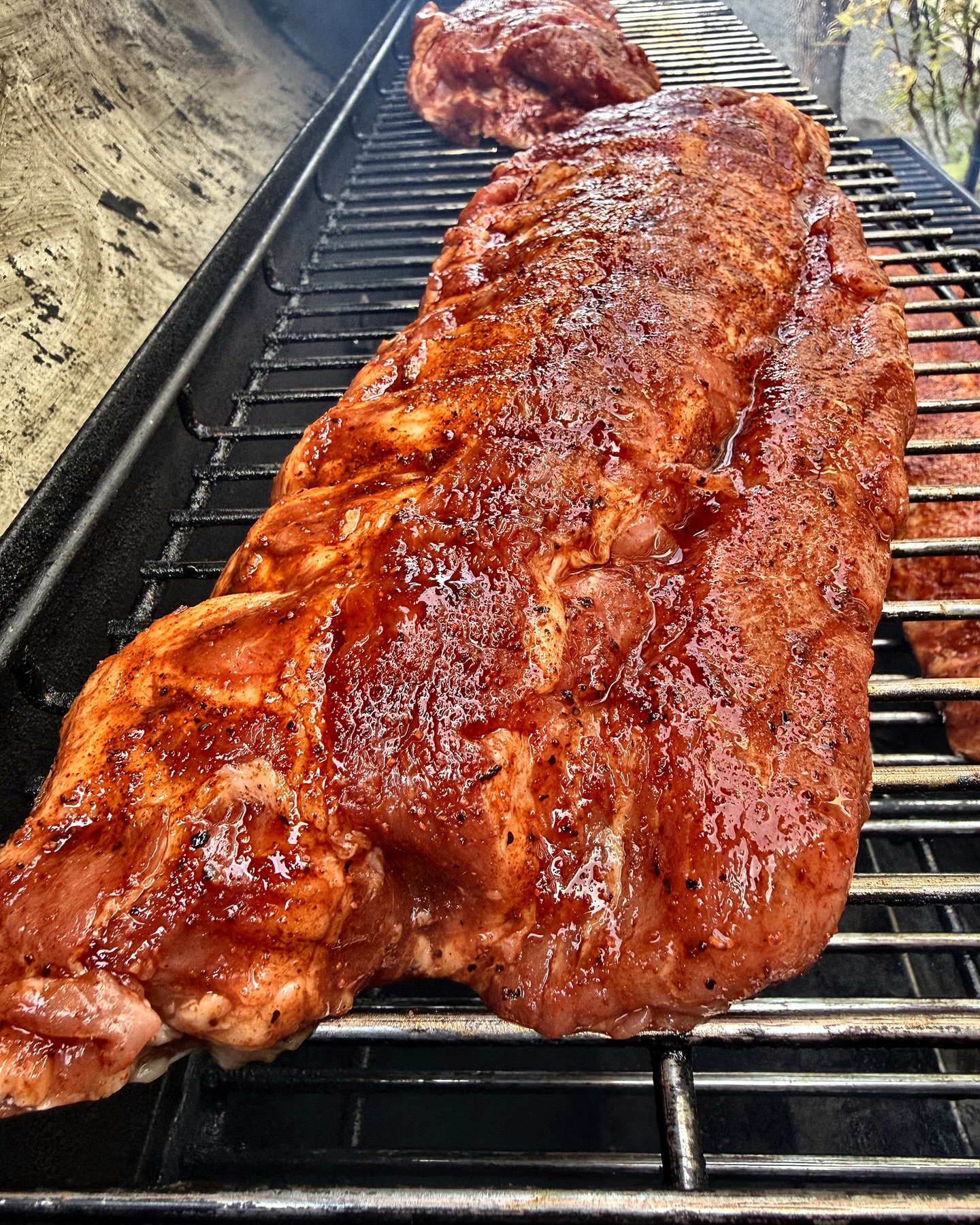 What are you all cooking for Easter? We had ribs in the fridge so we’re doing ribs.