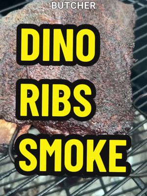 Dino Ribs take me about 9 hours to cook, so I like to start smoking them in the morning.  I trim, slather, and rub them the night before and then put them in the fridge for the night.

The next morning I smoke them at 200 degrees for 2-4 hours or until they hit 140 degrees internal. I start low because I want the meat to be exposed to as much smoke as possible early on. If I started at 250, then the exterior of the meat would heat up quickly and smoke wouldn't penetrate into it.

I build a small fire with a few pieces of charcoal and a single chunk of wood.  I’d rather have a small fire and build on it instead of starting big and then have to choke it down.  All vents are open to start and I close my bottom vents about half way when the smoker hits 200 degrees.  I keep a fan in one vent to just help stabilize the temp, but keep the other vents open to help with airflow.

I smoke the trimmed fat into tallow while smoking the meat and keep a few wood chunks on the middle grate to keep them warm.  I’ll feed the fire with those chunks every 30 minutes and rotate new chunks on deck.

Smoke is attracted to moisture, so I like to spritz every 30 minutes or so with an apple cider vinegar and worcestershire mix.

Once the meat hits 140 degrees internal, I’ll bump the heat up to 250 by opening the bottom vents and adding more charcoal and wood to the fire - a little at a time.

When I’m happy with the bark, I’ll wrap in butcher paper, which I’ll cover in my next video.

Thanks to@PorterRoadButcher  for the beautiful dino ribs.

#bbq #smokedmeat #bbqfam #dinoribs #beefribs #beef #meat #bbqtips