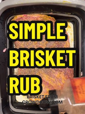 The simplest brisket rub is just salt and pepper.  But lots of people use more than that, even if they say they don’t.

You could easily just grab a rub off the shelf or get some basic ingredients and make your own.

Before you apply the rub, you’ll need to decide if you want to slather it with a binder.  Some people don’t use a binder, some use mustard, mayo, or anything else that will get it tacky so the rub will stick.  

Lately I’ve been using a mix of yellow mustard, worcester sauce, and sriracha.  I just eyeballed the ratio and slathered it on all sides. 

I then built a rub using ¼  cup coarse salt, ½ cup coarse black pepper, ⅛ a cup of granulated onion, ⅛ cup granulated garlic, and 1 tablespoon of paprika.  You can stop at salt and pepper or add anything you like.  Just keep track of everything so you remember it for next time.

Then shake it up and apply it to all sides.  I start on the meat side, because if you start on the fat side you’ll have to flip it a couple of times and the fat side rub will get splotchy.  

I usually rub my meat the night before I smoke them and wrap them in plastic wrap so the rest of the food in my fridge doesn’t smell like brisket rub. 

I smoked this brisket on my new  26” Weber kettle using the snake method and will post the video soon, so stay tuned for that. 


You can find all the gear and meat I use on my gear page: https://backyahdbbq.com/gear 

You can order the Creekstone Farms Brisket from CrowdCow here: http://shrsl.com/4dsa0 - Use code BACKYAHD15 for 15% off.

Brisket: @CreekstoneFarms  from @CrowdCow 
Prep Tub: @dripez 

#bbq #brisket #smokedmeat #howto #learn #smokedbrisket #diy #cooking #texasbbq