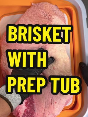 After you get a smoker and fuel the next best tool you can buy is a prep tub. I’ve been using the Drip EZ @BBQDripEZ Prep Tubs daily for the last couple of years. Before that I would use random dishes I had around the house and that never really worked out too well. They just released a new version of their prep tub, so let’s break it in with a brisket. The bottom is actually a nylon cutting board, so you can trim your brisket right in the tub. The new side material is silicone, so it’s stronger than before, but still be careful not to cut into it. When you are done trimming, pop up the tub sides, and apply your rub. The new lid has locking hinges so it doesn’t slip off, but it isn’t airtight.  If you want it to be airtight, then you can cover the top with plastic wrap. I like to slice right in the tub so all the juices stay put and it makes for easy clean up. If you’re smoking briskets, then definitely get the XL tub, which will fit about 4 15 pound briskets. The other sizes are good for smaller proteins, like chicken, steak, and pork butts.   Check my gear page for a link to the tub and a discount code.  Thanks Drip EZ for sending over the new tubs. #bbq #bbqgear #brisket #smokedmeat #foodprep #mealprep #bbqtips