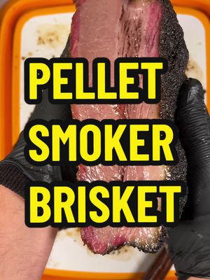 Pellet Smoker Brisket