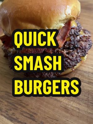Quick Smashburgers. We were on the way home from lacrosse practice trying to figure out what to eat for dinner. My kid threw out 5 guys, but I said how about we stop by Safeway and grab burger stuff and make them at home.  30 minutes later we were eating some of the best homemade smashburgers we’ve ever had.  I do like 5 guys, but prices are getting crazy, especially if you add bacon.  And I personally like medium cheddar on my burger instead of American.  I’m also not happy with their soggy buns - they just wrap everything too tightly and squeeze the life out of it.

I get burger meat that is as close to 80/20 as possible.  Smashing the burgers into the bacon grease takes them to the next level. Make sure the griddle is 400ish degrees before you place the burgers.  You need that heat to get a good sear. Smash the edges of the burger more than the middle to get crispy edges and some thickness in the middle.  Run the other side of your griddle on medium low for the onions and buns.  Use avocado oil because it has a high smoke point.

After smashing, let the burgers stay on for 90 seconds - make sure you have a good sear - don’t rush it. Really dig into the griddle when you scrape the burger off.  Don’t leave any goodness on the griddle. 

Put the griddled onions under the melted cheese so they stay in the burger as you’re eating it.  I like crispy bacon.  I only season with salt and pepper.  I always toast my buns.  My sauce is mayo, ketchup, mustard, relish, and worcestershire sauce - just eye balled - and I put a lot of sauce on the buns - my kid made it this time and did a great job.  I’ll sometimes put a little sriracha in there.  And, if I have time, some diced onions.

Definitely a good decision to make them at home - Not only were they amazing, we have a lot of left over bacon, cheese, buns, and didn’t break the bank.

#griddle #burgers #smashburgers