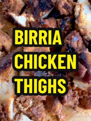 A couple weeks ago I made birria tacos and had a bunch of sauce left over, plus some of the consommé. I froze both. For this cook I just thawed them out and thinned the adobo with the consommé to make a marinade. First thing I do is trim off the big pieces of fat on the thighs, the stuff that won’t render and that you don’t want to bite into. Then I lay them all out, salt both sides, and dunk them into the thinned birria sauce. Once they’re coated, I put them right back into the original bag and let them sit in the fridge overnight. You could go up to about 24 hours. When it’s time to cook, I place the thighs on the griddle one by one instead of dumping them all out. That way a bunch of sauce doesn’t hit the griddle at once and burn. I’m also not cranking the heat all the way up. These are chicken thighs, they take time, usually about 35 to 40 minutes. I’d rather cook them steady than burn the outside. I flip them with tongs, not a spatula. A spatula tends to scrape the sauce off and you end up with burnt flakes stuck to the chicken, which I definitely don’t like. I just keep flipping every couple minutes and cook them to about 175 internal. Thighs can go higher than breast, even up to 180 or 185. We use this chicken for bowls and tacos. I vacuum seal portions, freeze them, and just pull a bag whenever we want some chicken. #birria #chickenthighs #mealprep #griddlecooking #tacotime 