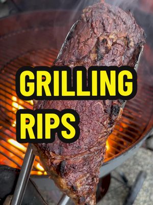 Chucking down some charcoal, clicking tongs, and surveying my little pocket of the shire. #bbq #steak #ribeye