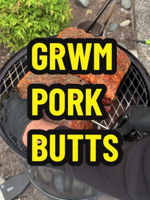 Get ready with me as we prepare these pork butts for a smoke bath. #bbq #porkbutts #pulledpork