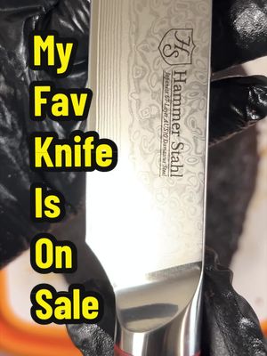 My favorite knife is on sale this month for $100 - that’s the lowest I’ve ever seen it. I used to trim with a 6” boning…