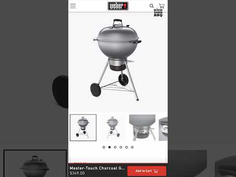 Weber has this new webpage where you can customize your own Weber kettle. You can choose a color and a trim.  I spent a few minutes looking at all the colors, but the fog gray really stood out to me.

I have plenty black Weber kettles, so I wanted to try something different. I liked the white and the slate, but with this experience you get a couple of exclusive colors, so I wanted to try one of them.

The burnt orange was nice, but I really liked the fog gray. It’s hand applied so every one of them is unique.

And if I’m going with a gray kettle I want to go with black trim for a nice contrast.

The grill grates are usually the first thing to be replaced, so I upgraded to stainless steel so they last longer. 

I also wanted to try this low and slow setup.  It looks like a good way to do a snake, but it also has a diffuser on top.

I’m going to miss not having a side table, so I’m going to do this utility upgrade so I have hooks to hang all my tools on.

It rains all the time here, so I definitely need a cover, and my current chimney is on its last leg so I might as well get a new one.

I’m really hoping this looks as good in person as it does in the pictures. 

You can find a link to the build your own master-touch page on weber.com and my gear page.

Come back in a bit for part 2 where I will unbox, assemble and do a first cook.

#bbq #grilling #bbqtips #charcoalgrill #kettle #webergrills #friendsofweber #buildyourownmastertouch @GrillwithWeber